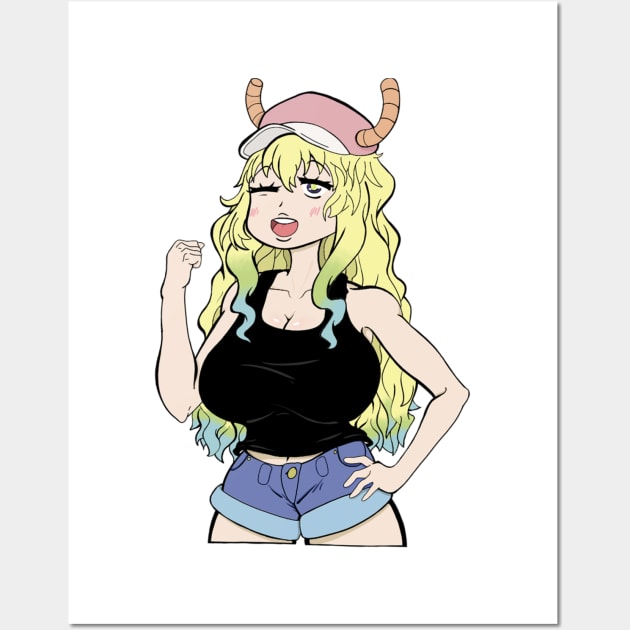 Lucoa from Dragon Maid Wall Art by RAC Shack